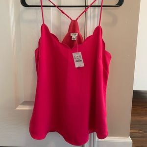 J. CREW women’s pink tank top. Size 6.